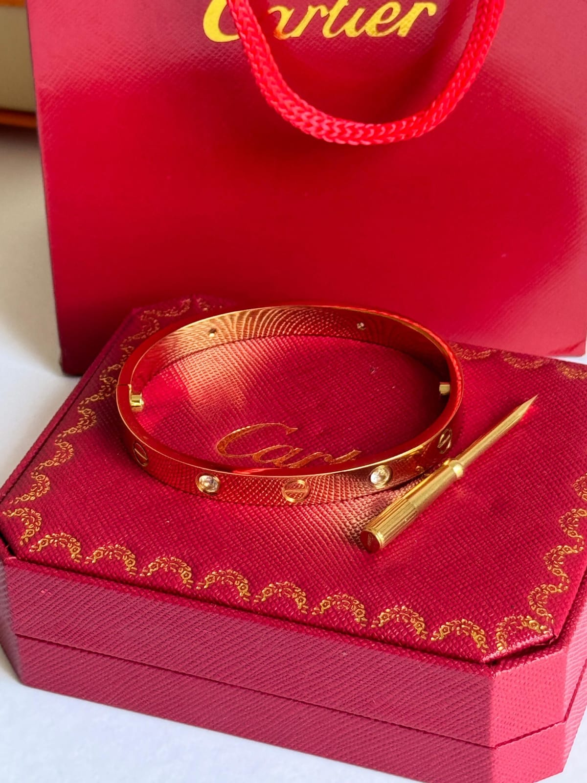 Cartier Bracelet With Complete Packaging