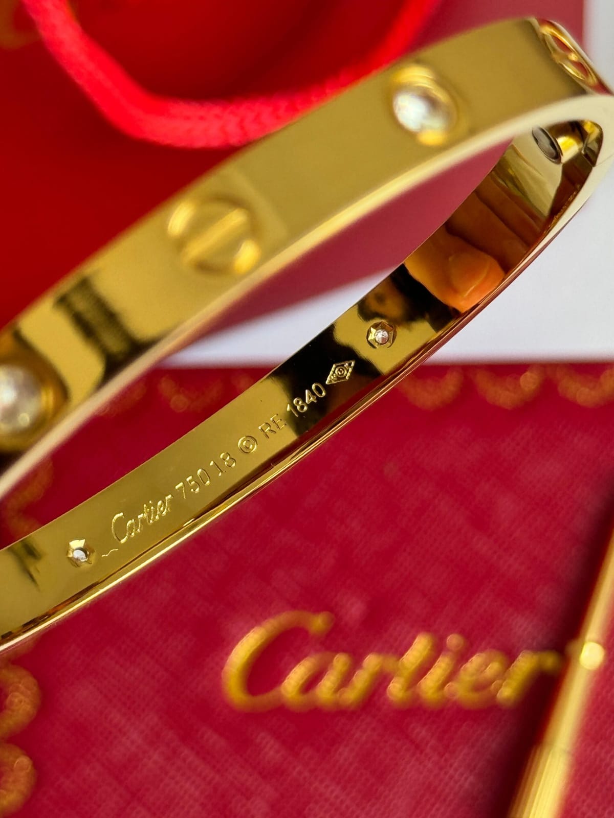 Cartier Bracelet With Complete Packaging