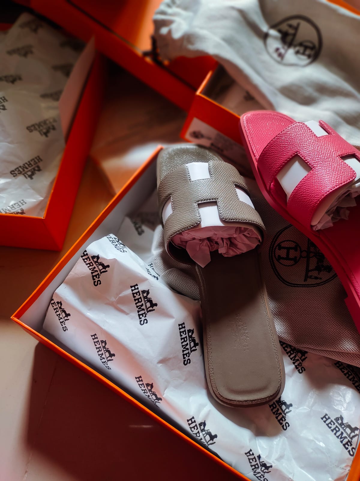 Hermes slippers all colours available