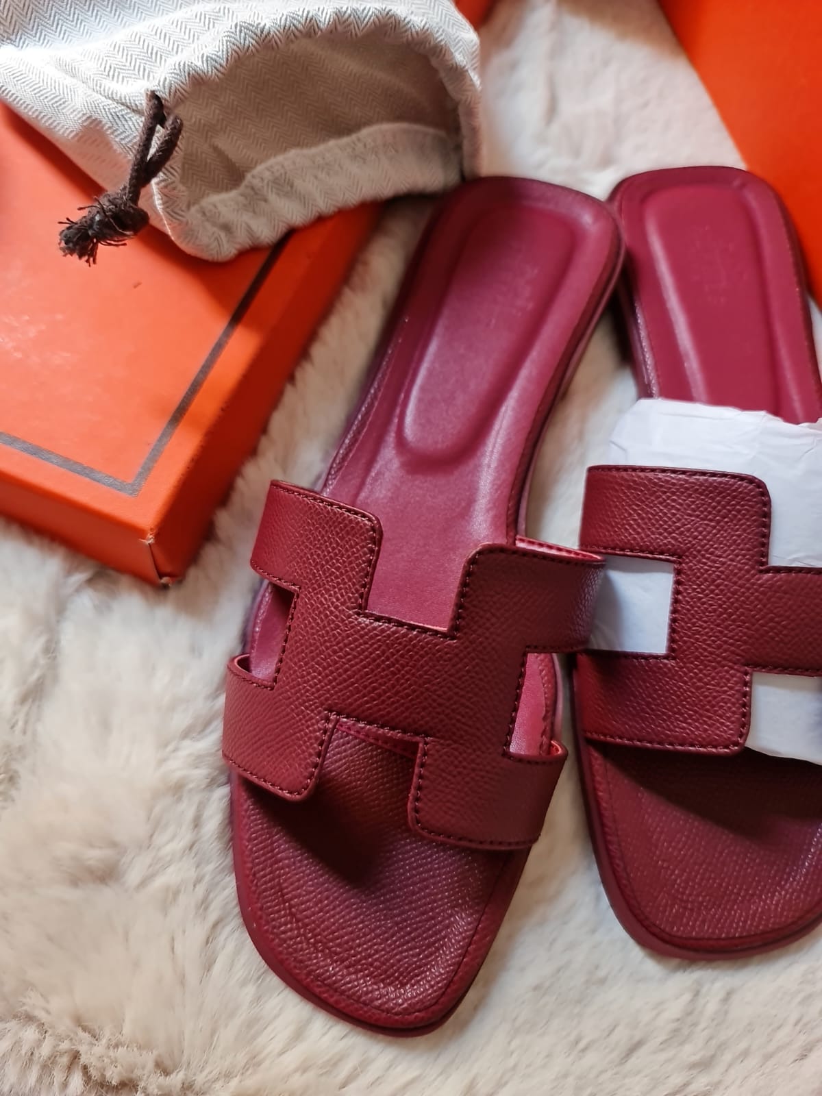 Hermes slippers