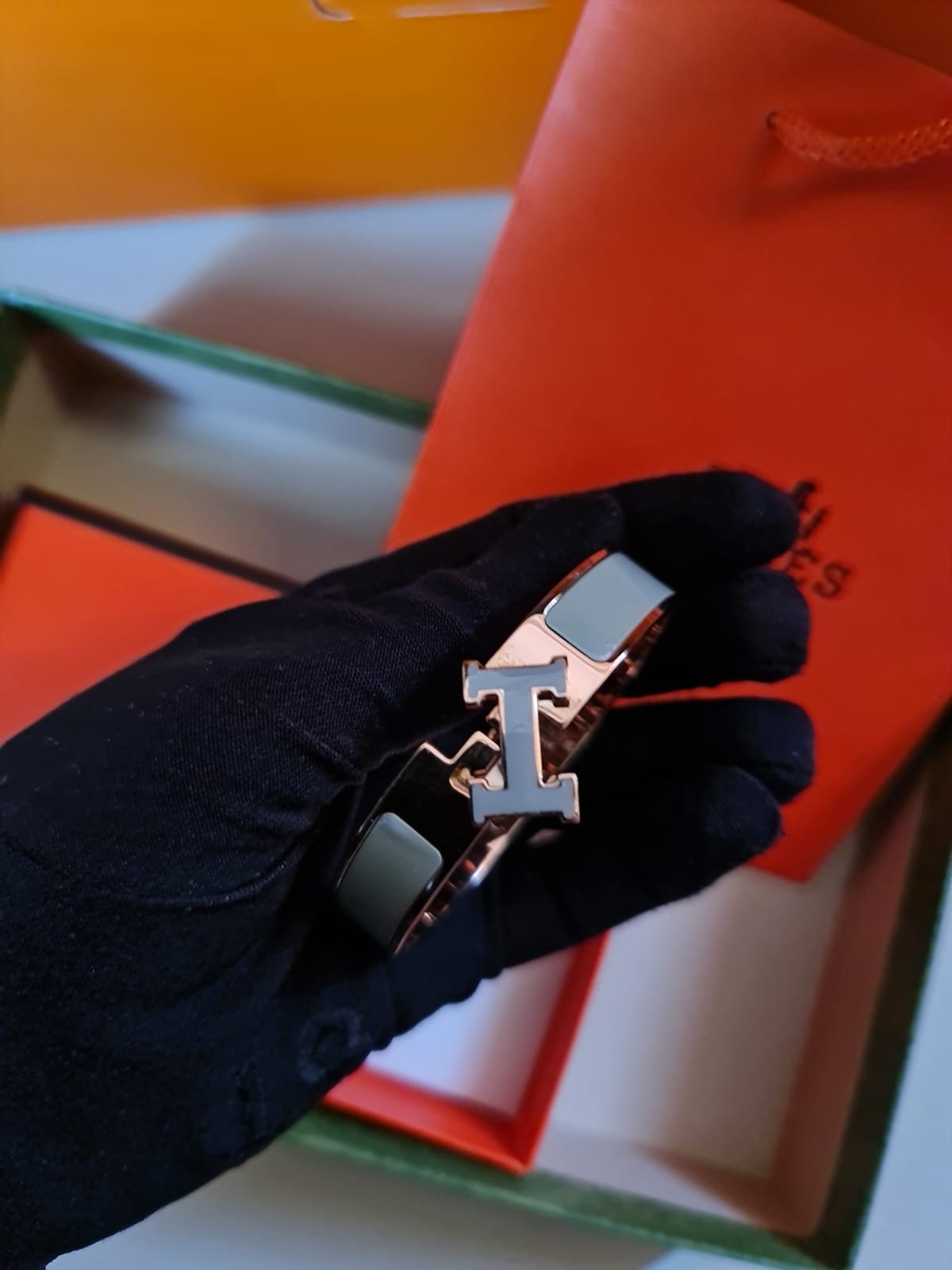 Hermes H bracelet