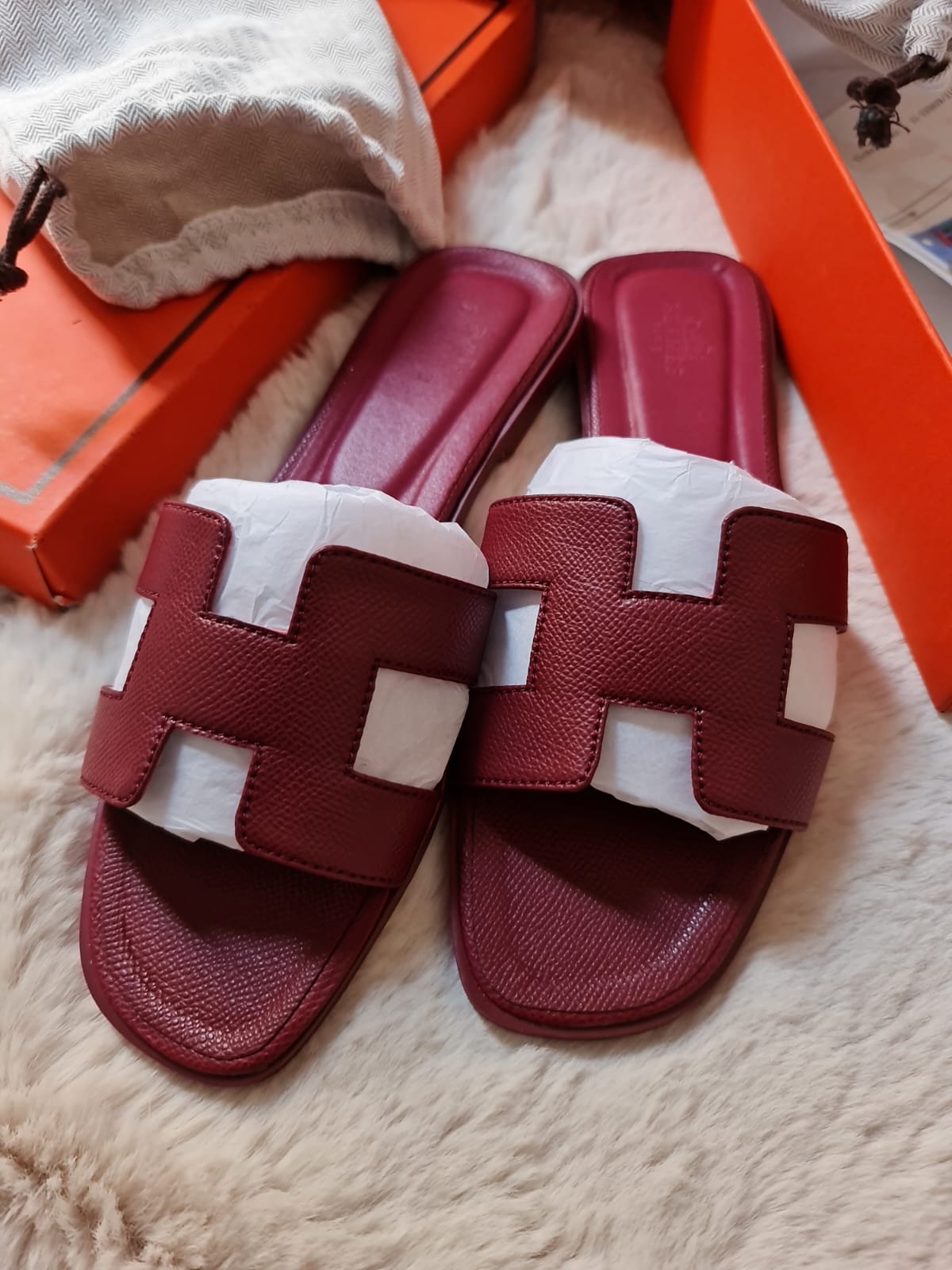 Hermes slippers