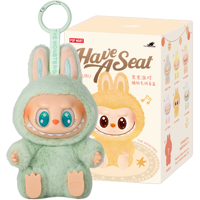 Labubu-THE MONSTERS Have a Seat Vinyl Plush Blind Box