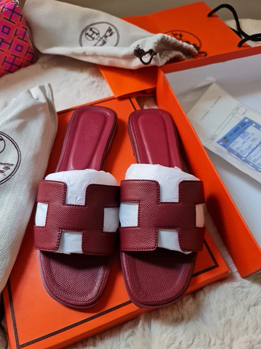 Hermes slippers