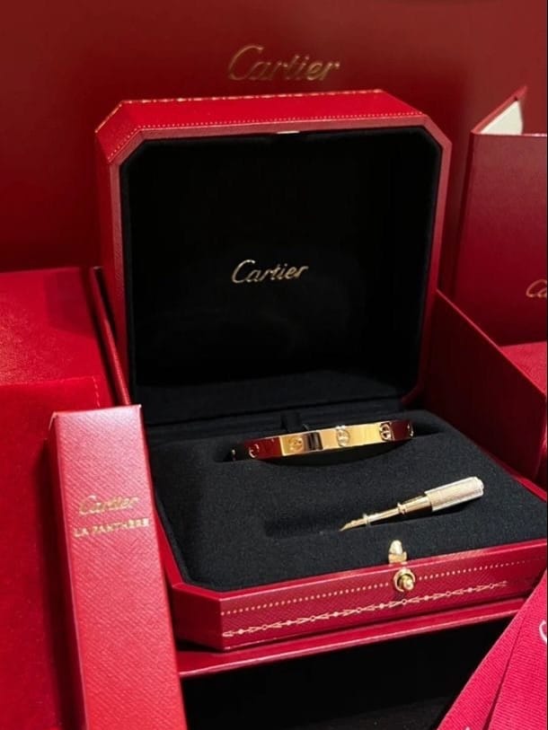 Cartier Bracelet With Complete Packaging