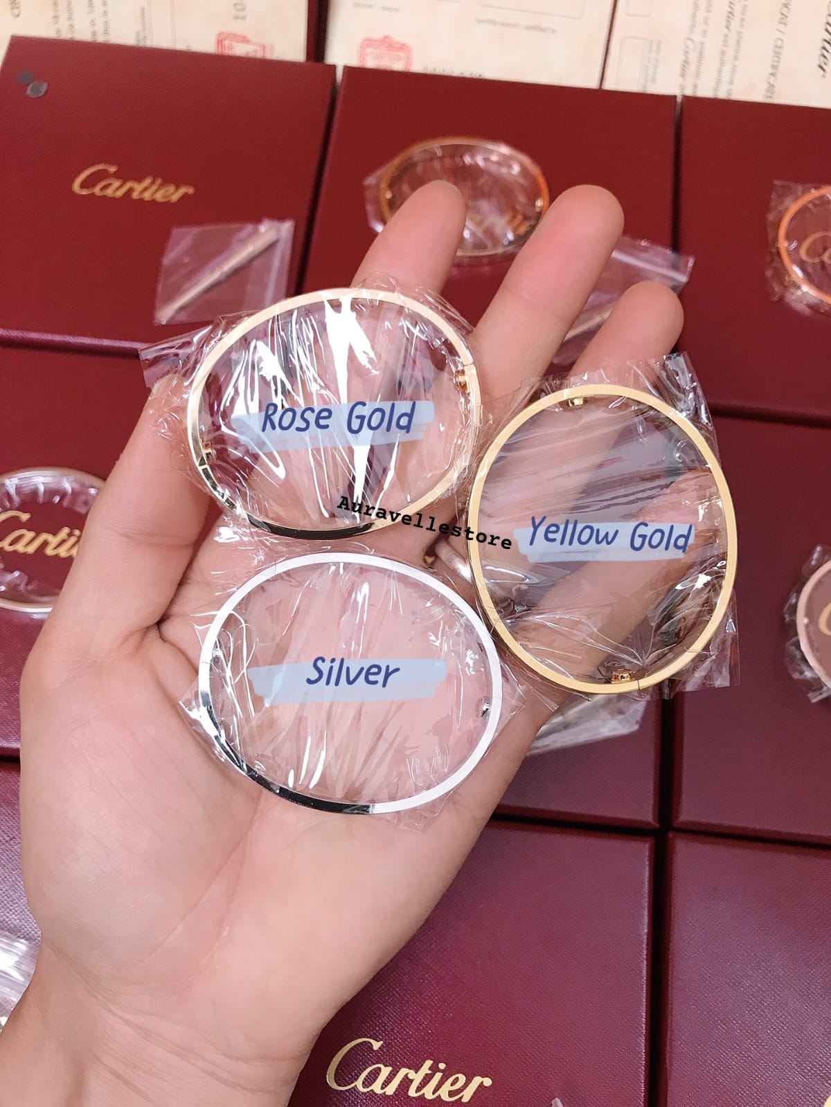 Cartier Braclete with complete packaging