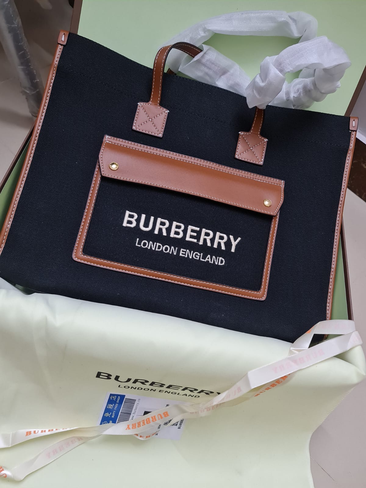 Burberry Black & Brown