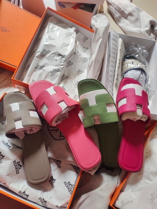 Hermes slippers all colours available