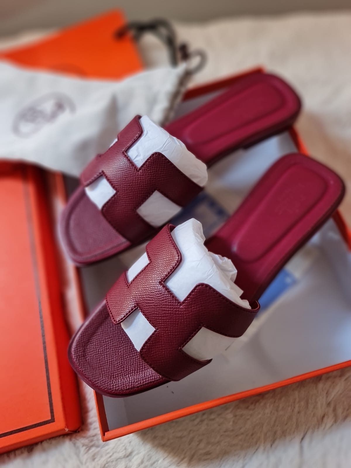 Hermes slippers