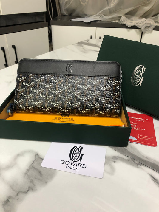 Goyard Matignon Zip Around GM Wallet